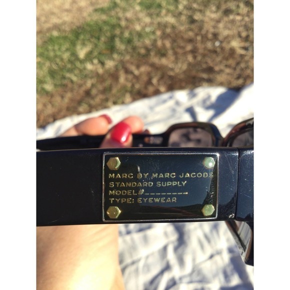 Marc by Marc jacobs womens black sunglasses case standard supply‎ eyeglasses